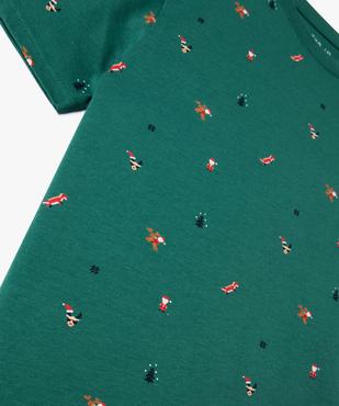 Tee-shirt garçon à manches courtes spécial Noël vue2 - GEMO (JUNIOR) - GEMO