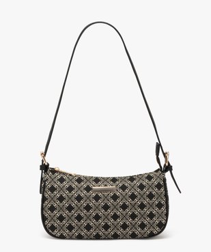 Sac rectangle en toile tissée à motifs femme vue1 - GEMO (ACCESS) - GEMO
