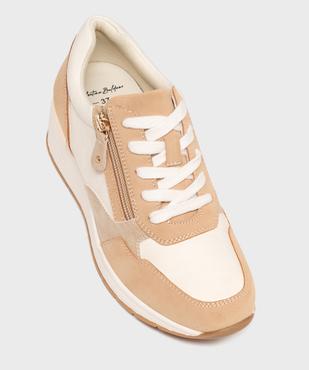 Baskets jogger à talon compensé femme - Valentina Baldano vue5 - VALENTINA BALDA - GEMO