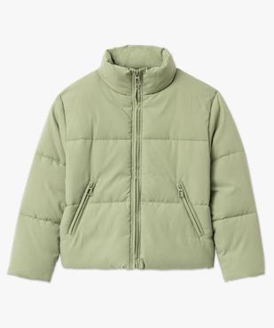 Doudoune à col montant et zips fantaisie femme vue4 - GEMO 4G FEMME - GEMO