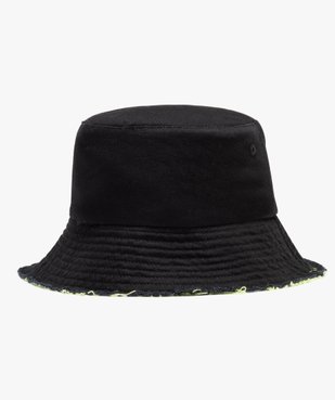 Chapeau bob réversible avec bords sans coutures garçon vue2 - GEMO (JUNIOR) - GEMO