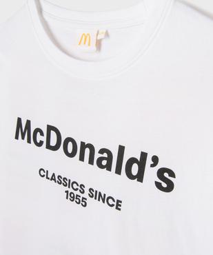Tee-shirt col rond imprimé garçon - McDonald's vue2 - MCDONALD'S - GEMO