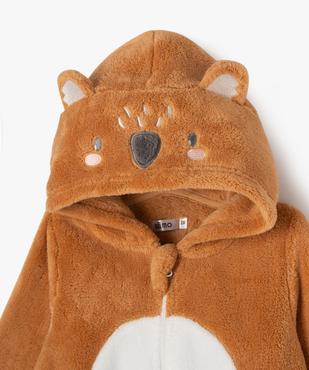 Surpyjama en maille  à capuche animée bébé vue2 - GEMO(BB COUCHE) - GEMO