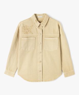 Veste fille avec motifs brodés - LuluCastagnette vue1 - LULUCASTAGNETTE - GEMO