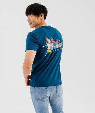 Tee-shirt à manches courtes imprimé devant et dos homme - Rick & Morty vue3 - RICK ET MORTY - GEMO