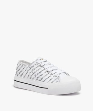 Baskets femme en toile et semelle épaisse– Camps United vue2 - CAMPS UNITED - GEMO
