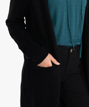 Gilet femme longueur genou à porter ouvert vue2 - GEMO(FEMME PAP) - GEMO