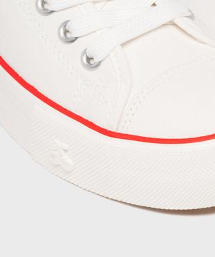 Tennis en toile à semelle épaisse femme - Le temps des cerises vue6 - SHOES BY LTDC - GEMO