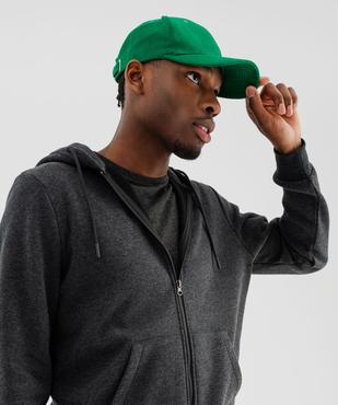 Sweat zippé à capuche en molleton doux homme vue2 - GEMO 4G HOMME - GEMO