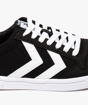 Baskets homme rétro en toile et suédine – Hummel Stadil vue6 - HUMMEL - GEMO
