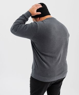 Sweat avec intérieur molletonné homme vue11 - GEMO 4G HOMME - GEMO