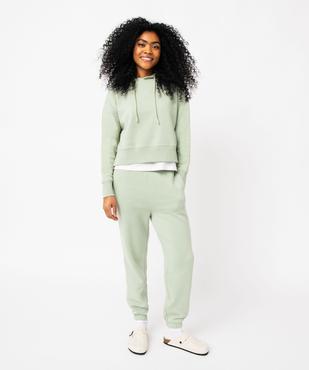 Pantalon de jogging en molleton femme vue5 - GEMO(FEMME PAP) - GEMO