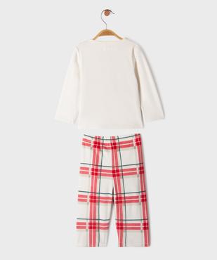 Pyjama 2 pièces Noël bébé vue4 - GEMO 4G BEBE - GEMO