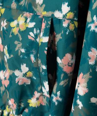 Blouson à capuche en matière déperlante fille vue1 - GEMO 4G FILLE - GEMO