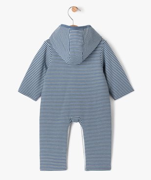 Combinaison pyjama/surpyjama à capuche bébé vue3 - GEMO 4G BEBE - GEMO