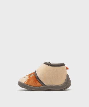 Chaussons bottillons à scratch bébé - Absorba vue3 - ABSORBA - GEMO