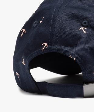 Casquette homme à motifs ancres marines vue3 - GEMO (ACCESS) - GEMO