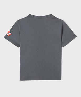 Tee-shirt manches courtes à motif géométrique garçon - Minecraft vue3 - MINECRAFT - GEMO