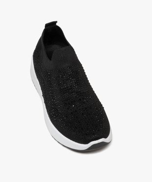 Baskets en mesh avec strass femme - Valentina Baldano vue5 - VALENTINA BALDA - GEMO