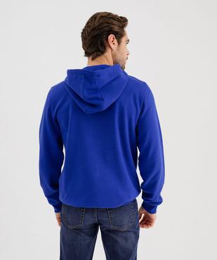 Sweat à capuche en molleton imprimé homme vue3 - GEMO (HOMME) - GEMO