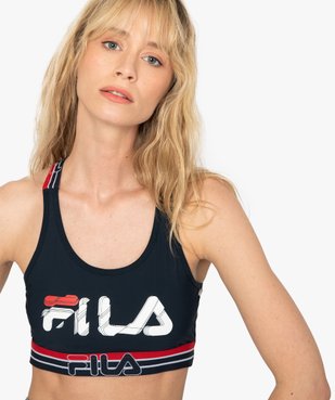 Brassière femme avec bretelles croisées dans le dos - Fila vue2 - FILA - GEMO