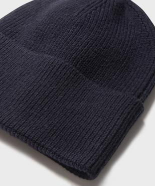 Bonnet en maille côtelée homme vue2 - GEMO (ACCESS) - GEMO