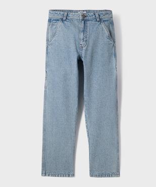 Jean loose charpentier à taille réglable garçon vue1 - GEMO (JUNIOR) - GEMO