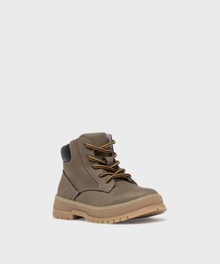 Boots à semelle crantée bébé garçon - Buggy vue2 - BUGGY - GEMO
