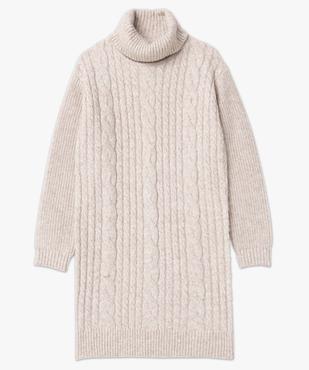 Robe pull femme à torsades - LuluCastagnette vue5 - LULUCASTAGNETTE - GEMO