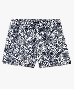 Short de bain imprimé feuillage homme vue4 - GEMO 4G HOMME - GEMO