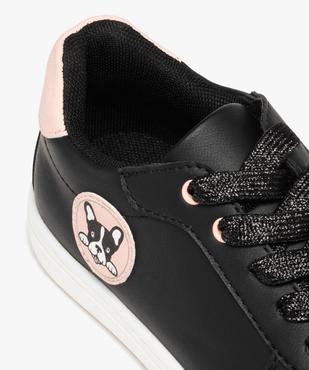 Baskets fille mid-cut à détails brillants et vernis vue6 - GEMO (ENFANT) - GEMO