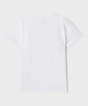 Tee-shirt manches courtes à motif football garçon vue3 - GEMO 4G GARCON - GEMO