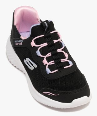 Baskets filles légères Slip-ins Bounder - Skechers vue5 - SKECHERS - GEMO