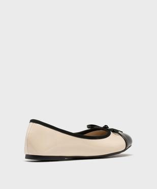 Ballerines vernies bicolores femme vue4 - VALENTINA BALDA - GEMO
