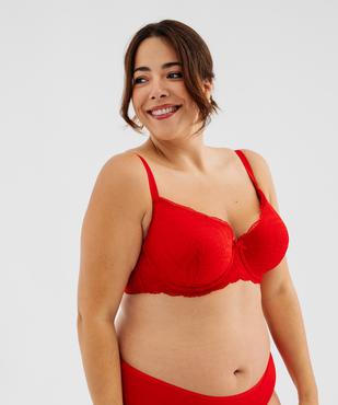 Soutien-gorge emboitant à armatures femme grande taille vue1 - GEMO(HOMWR FEM) - GEMO