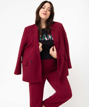 Veste de costume femme grande taille vue6 - GEMO (G TAILLE) - GEMO