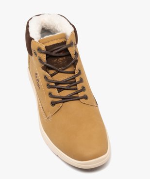 Boots fourrées à lacets homme - Lee Cooper vue5 - LEE COOPER - GEMO