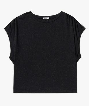 Tee-shirt femme loose et pailleté vue4 - GEMO(FEMME PAP) - GEMO