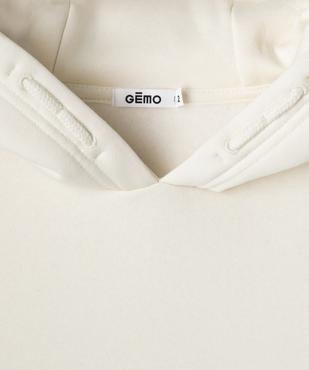 Sweat molletonné à capuche garçon vue3 - GEMO (JUNIOR) - GEMO