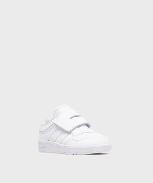 Baskets basses à scratch Hoops garçon - Adidas vue2 - ADIDAS - GEMO