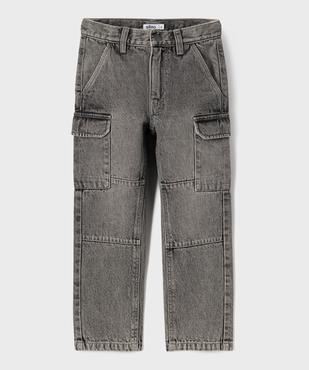 Jean loose à poches cargo garçon vue1 - GEMO (ENFANT) - GEMO