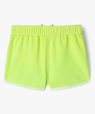 Short en maille avec taille élastique fille vue4 - GEMO (ENFANT) - GEMO