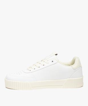 Tennis femme à détails colorés fermeture lacets – Fila Milena vue3 - FILA - GEMO