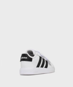 Baskets Grand Court 2.0 fermeture scratch bébé - Adidas vue4 - ADIDAS - GEMO
