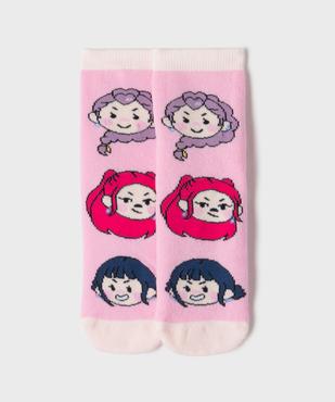 Chaussettes en coton fille - KPOP DEMON HUNTERS vue1 - KPOP DEMON HUNTERS - GEMO