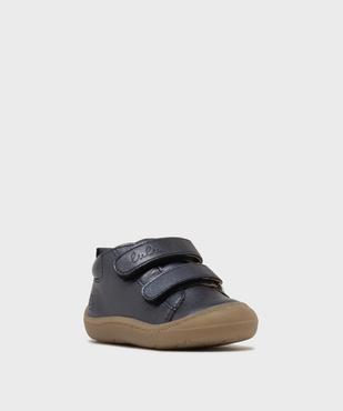 Chaussures premiers pas en cuir à scratch bébé fille - LuluCastagnette vue2 - LULUCASTAGNETTE - GEMO