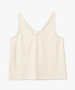 Débardeur col V pailleté femme vue4 - GEMO(FEMME PAP) - GEMO