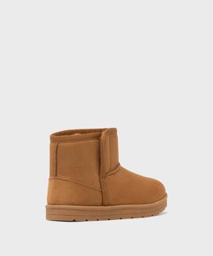 Boots fourrées à scratch fille vue4 - LOVELY WINGS - GEMO