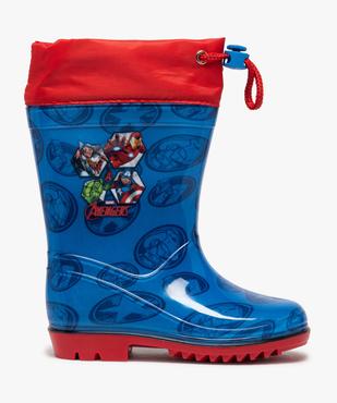 Bottes de pluie garçon à col ajustable – Avengers vue1 - AVENGERS - GEMO