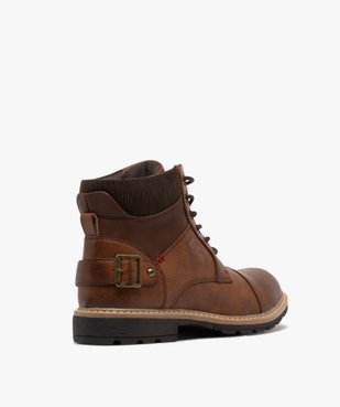 Boots à lacets avec col textile homme - Lee Cooper vue5 - LEE COOPER - GEMO